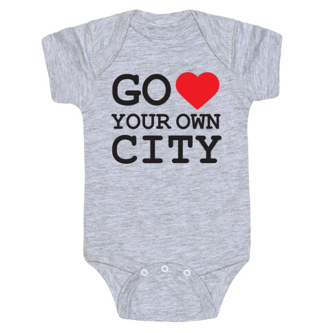 Go Heart Your Own City Tank Baby One-Piece