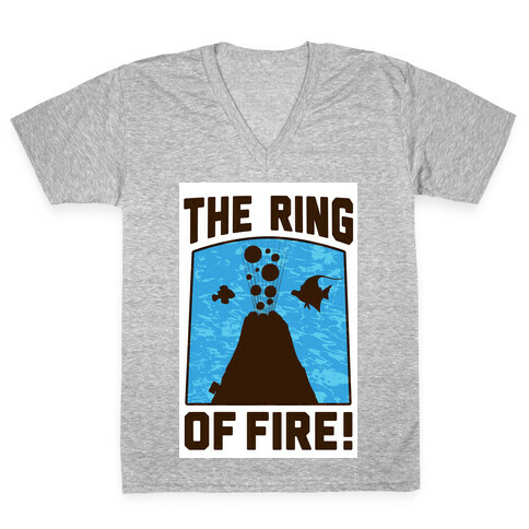 The Ring of Fire V-Neck Tee Shirt