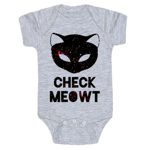 Check Meowt Galaxy Baby One-Piece