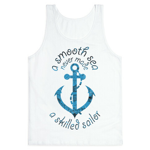 Smooth Sea Anchor Tank Top