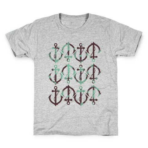 Anchor Pattern Kids T-Shirt