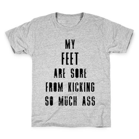 Kicking So Much Ass (tank) Kids T-Shirt