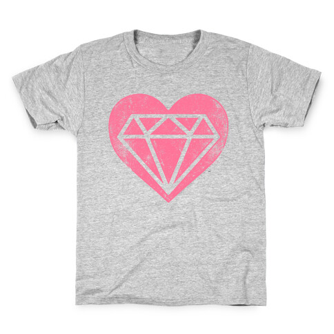 Diamond Heart (Forever) Kids T-Shirt