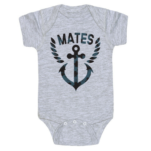 Ship Mates (Mates half) Baby One-Piece