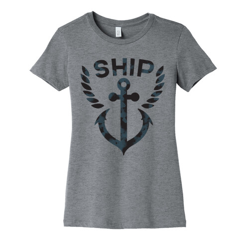 Ship Mates (Ship Half) Womens T-Shirt