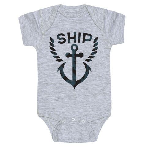 Ship Mates (Ship Half) Baby One-Piece