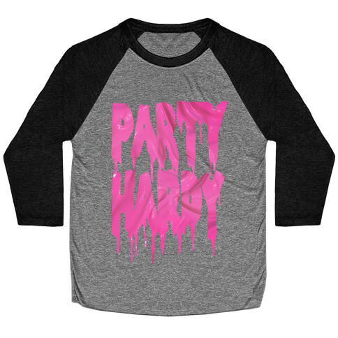 Party Hardy (Pink Drip) Baseball Tee