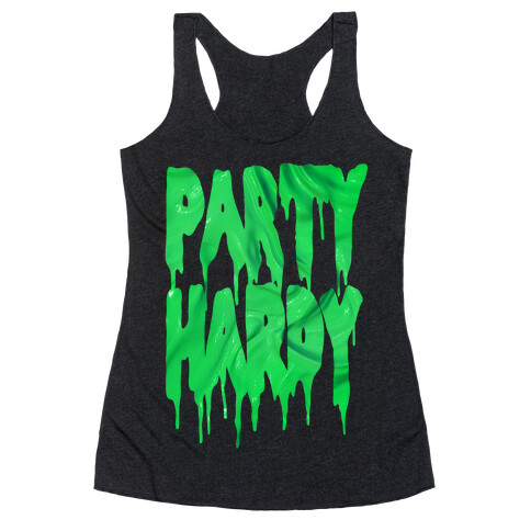 Party Hardy (Green Gak) Racerback Tank Top
