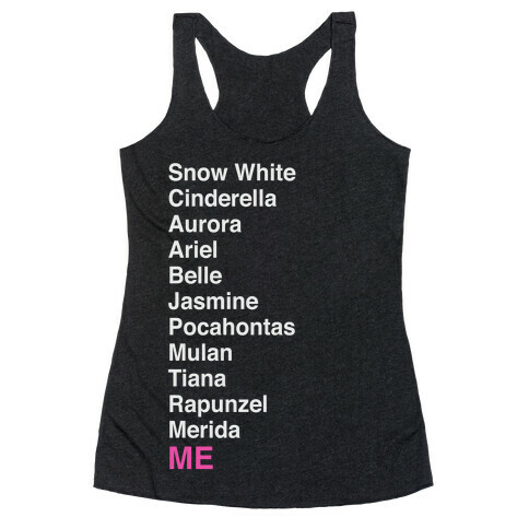 I'm the 12th Princess Racerback Tank Top