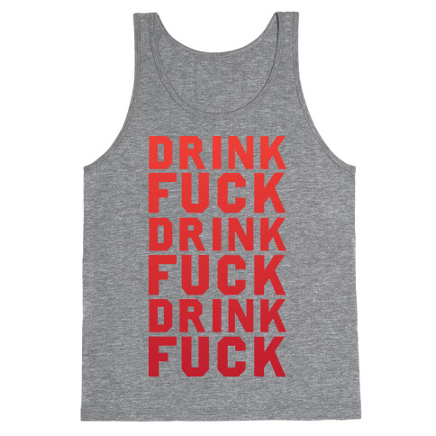 Drink F*** Repeat Tank Top