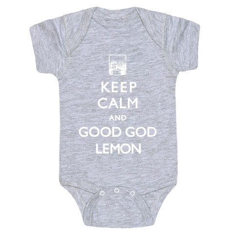 Keep Calm And Good God Lemon Baby One-Piece