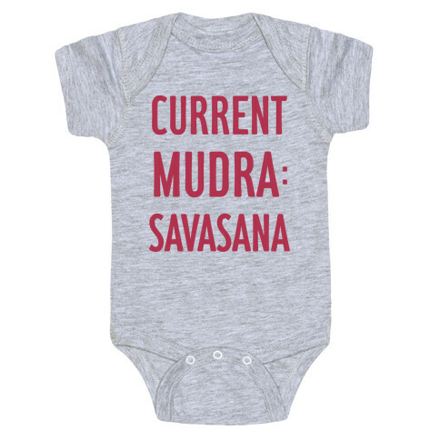 Current Mudra: Savasana Baby One-Piece