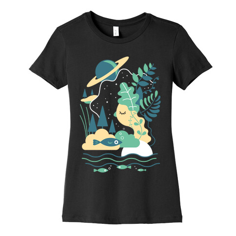 Deep Space Diving Womens T-Shirt