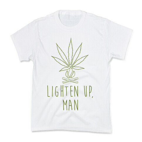 Lighten Up, Man Kids T-Shirt