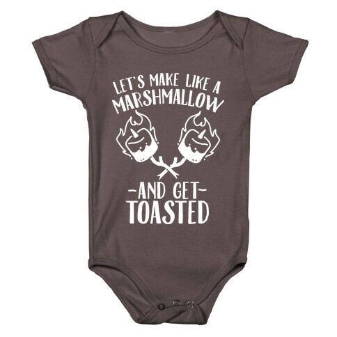 Let's Make Like a Marshmallow and Get Toasted Baby One-Piece