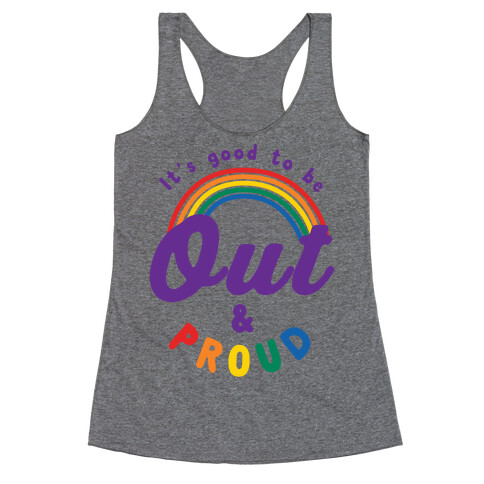 Out & Proud Racerback Tank Top