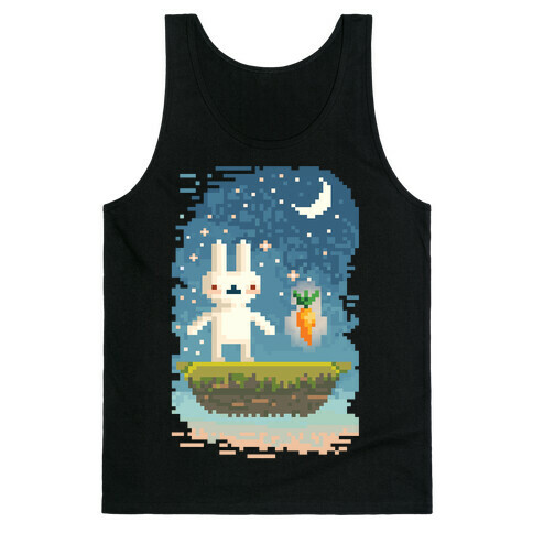 Pixel Bunny and Pixel Carrot Tank Top