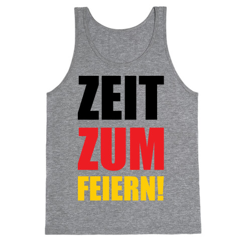 Zeit Zum Feiern Tank Top