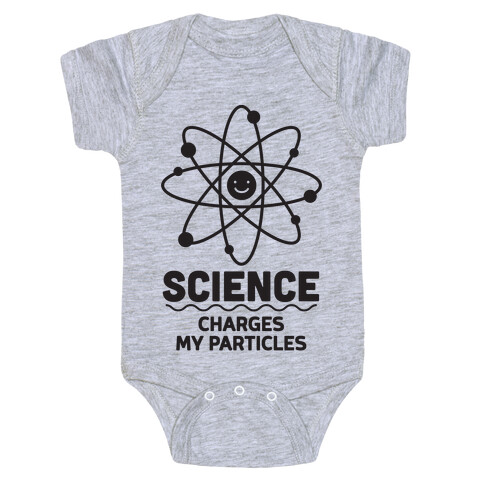 Science Charges My Particles Baby One-Piece