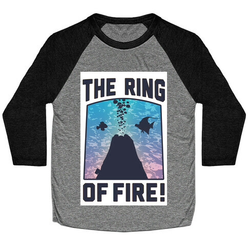 The Ring of Fire (V-Neck) Baseball Tee