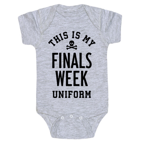 Finals Week Uniform Baby One-Piece
