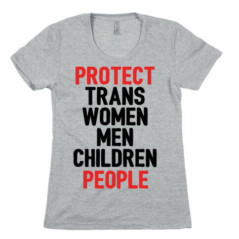 Protect People Womens T-Shirt