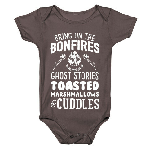 Bring On The Bonfires Baby One-Piece