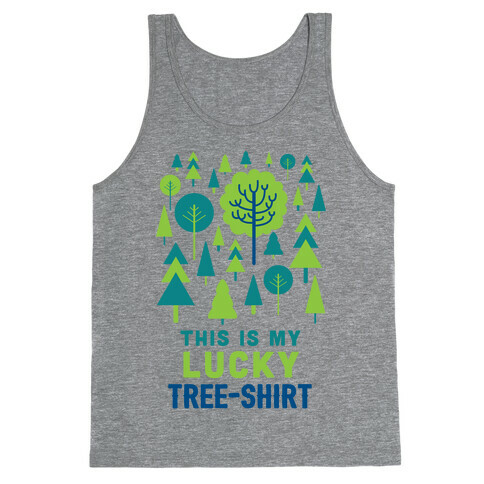 This Is My Lucky Tree-Shirt Tank Top