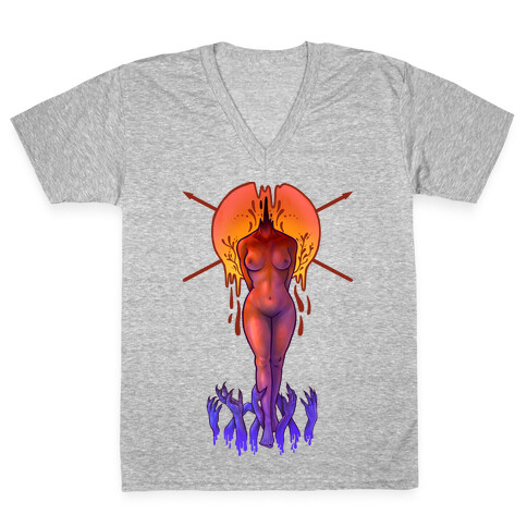 Underworld Woman V-Neck Tee Shirt