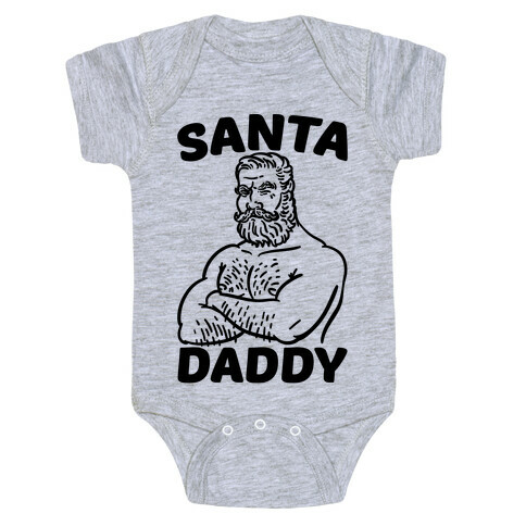 Santa Daddy Baby One-Piece