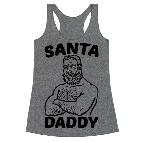 Santa Daddy Racerback Tank Top