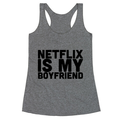 My Boyfriend Racerback Tank Top