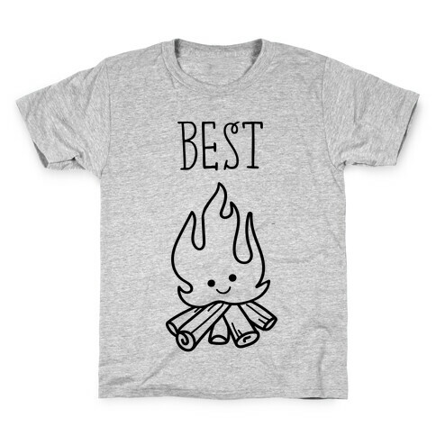 Best Friends Campfire 1 Kids T-Shirt