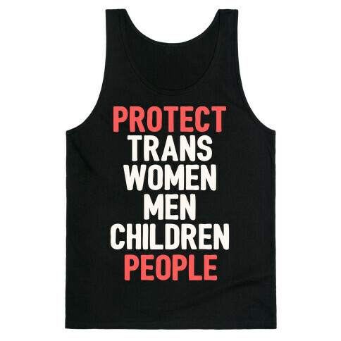 Protect People Tank Top
