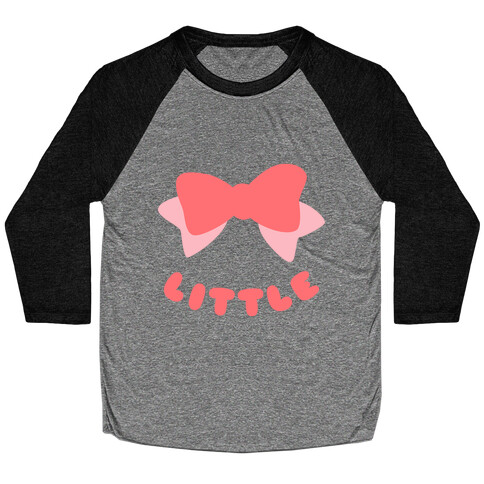 Little Bow (Pink) Baseball Tee