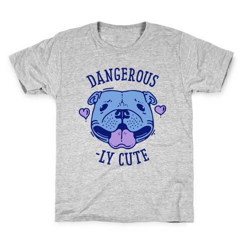 Dangerously Cute Pit Bull Kids T-Shirt