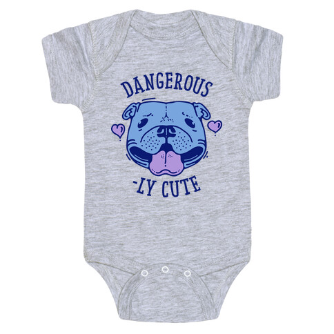 Dangerously Cute Pit Bull Baby One-Piece