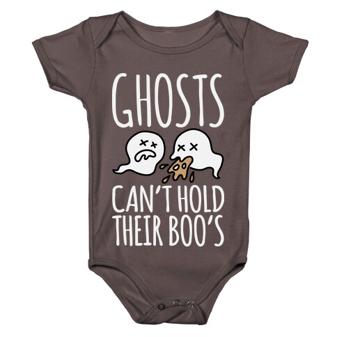 Ghosts Can't Hold Their Boos Baby One-Piece
