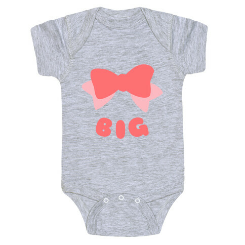 Big Bow (Pink) Baby One-Piece