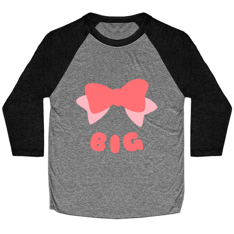 Big Bow (Pink) Baseball Tee