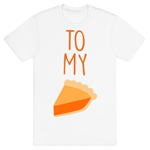 Pumpkin Pie (Whipped Cream & Pumpkin Pie Couples Shirt) T-Shirt