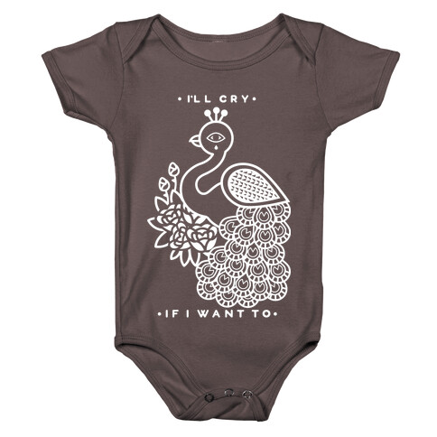 I'll Cry If I Want To Baby One-Piece