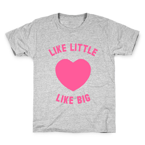 Like Little Like Big (Heart) Kids T-Shirt