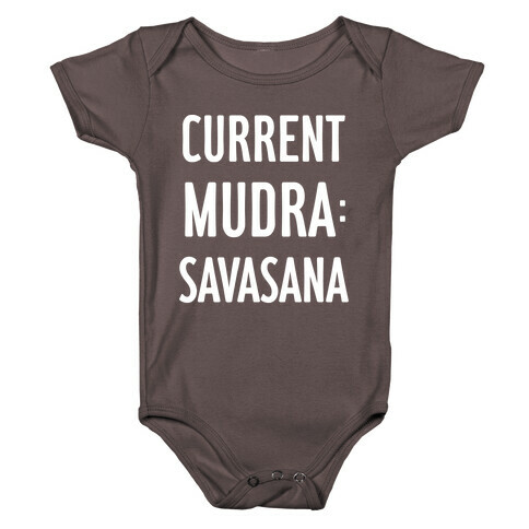 Current Mudra: Savasana Baby One-Piece