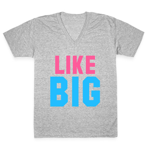 Like Big Like Little (Big) V-Neck Tee Shirt