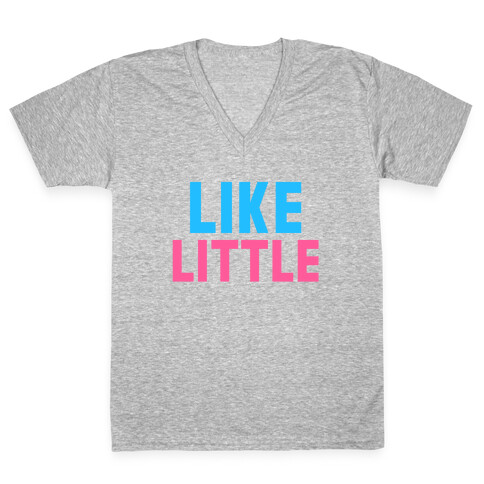Like Big Like Little (Little) V-Neck Tee Shirt