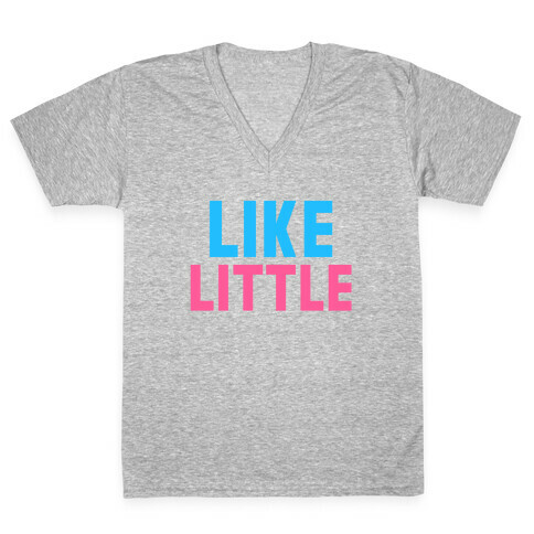 Like Big Like Little (Little) V-Neck Tee Shirt