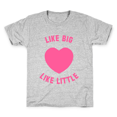 Like Big Like Little (Heart) Kids T-Shirt