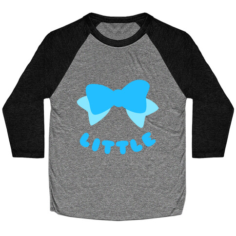 Little Bow (Blue) Baseball Tee