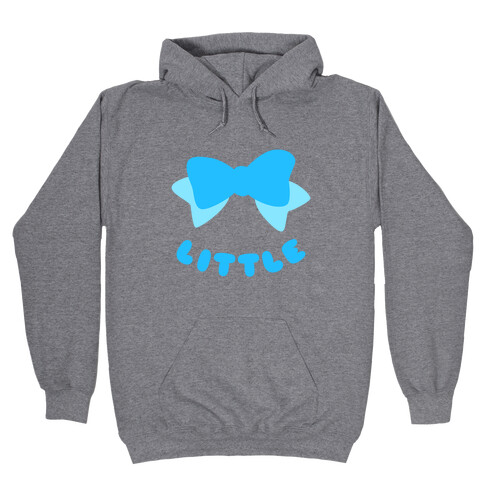 Little Bow (Blue) Hooded Sweatshirt